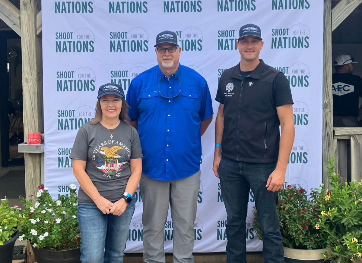 Lake Region Participates in Shoot for the Nations Fundraiser